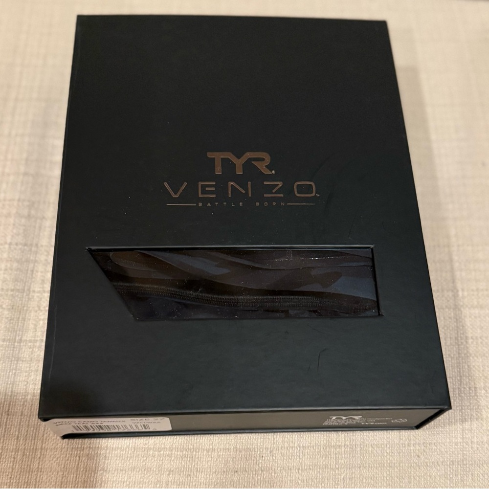Brand new size 27 TYR Black camo venzo techsuit